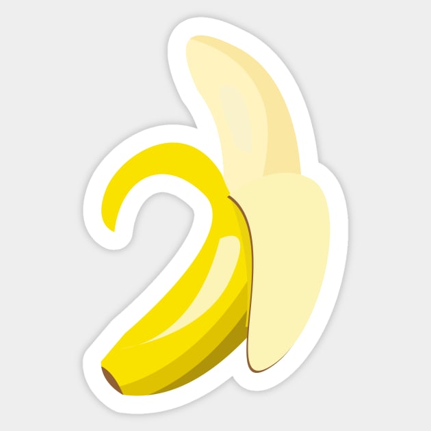 Banana Sticker by nickemporium1